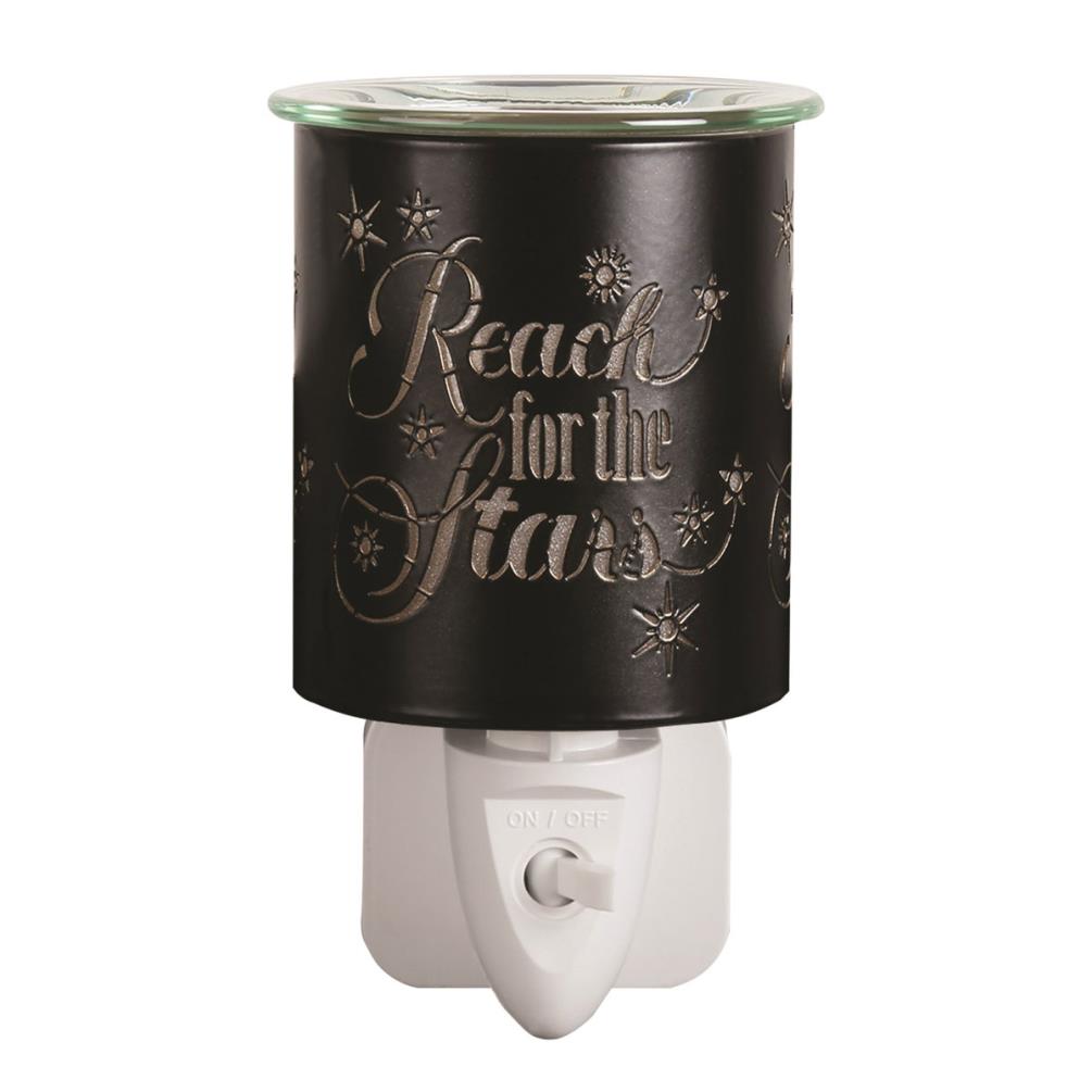 Aroma Black & Gold Reach for the Stars Plug In Wax Melt Warmer Extra Image 1